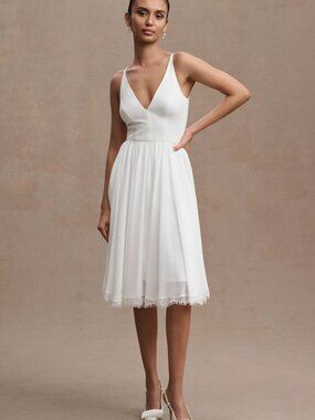 open lace back dress Samira Dress - Orion Blue, AU/UK 6